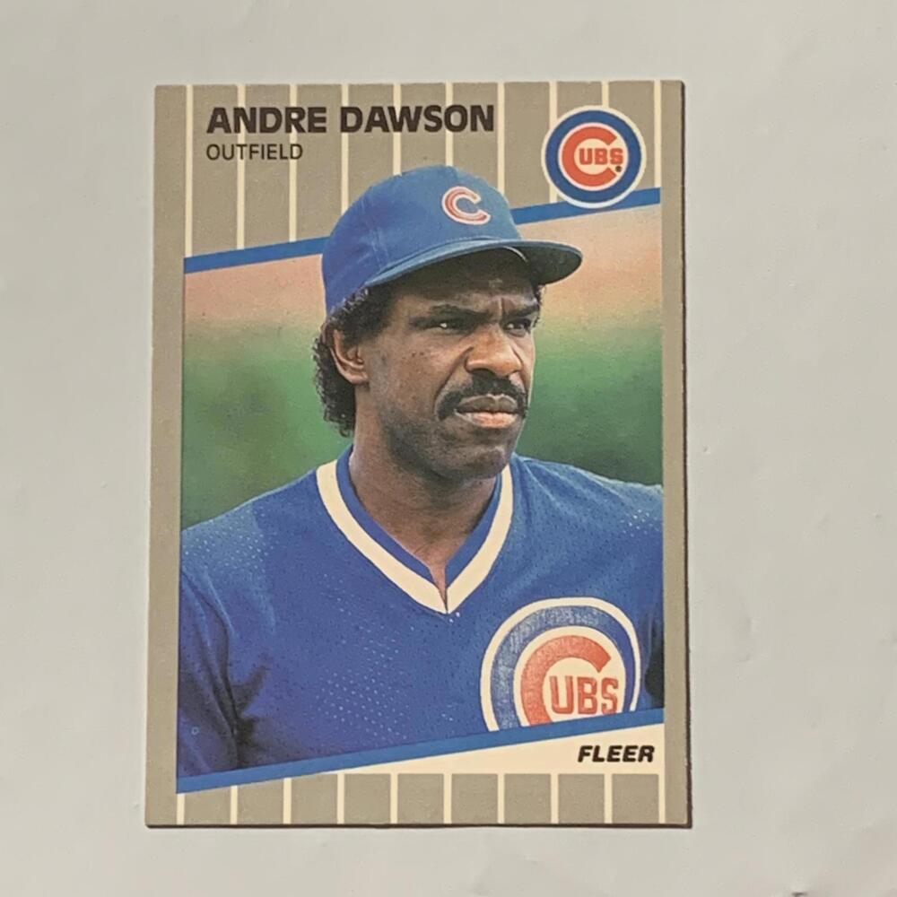 1983‎ Fleer Andre Dawson Chicago Cubs Baseball Card #422
